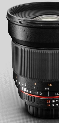 Walimex pro 16mm f/2 APS-C Lens for Canon EF-S