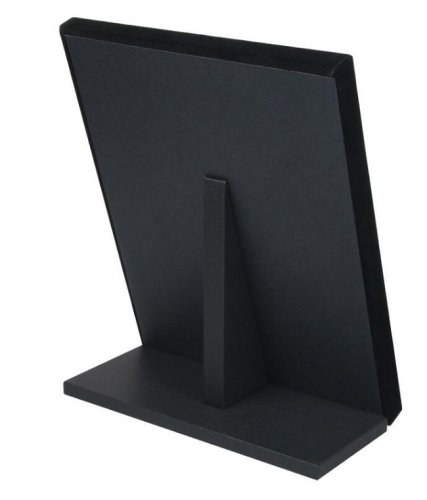 Állvány, ékszertartó, gyűrűtartó dekoltázs fekete L 23 cm (VB3B)
