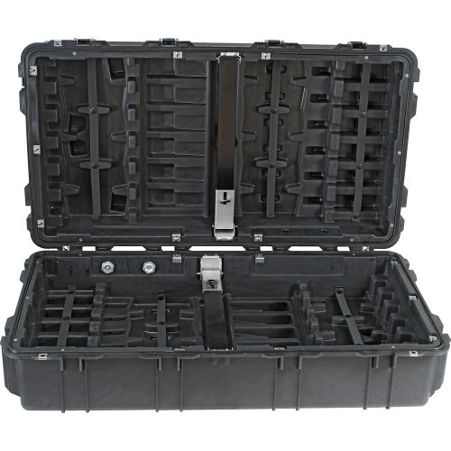 Peli™ Case 1780 WHL Koffer mit Kunststoffverstärkung (Schwarz)