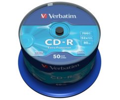 Médium Verbatim CD-R 700MB 80min 52x Extra Protection 50-cake