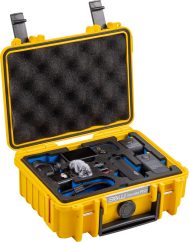 B&W Outdoor Cases B&W Cases Type 500 for DJI Osmo Pocket 3 Creator Combo, Yellow