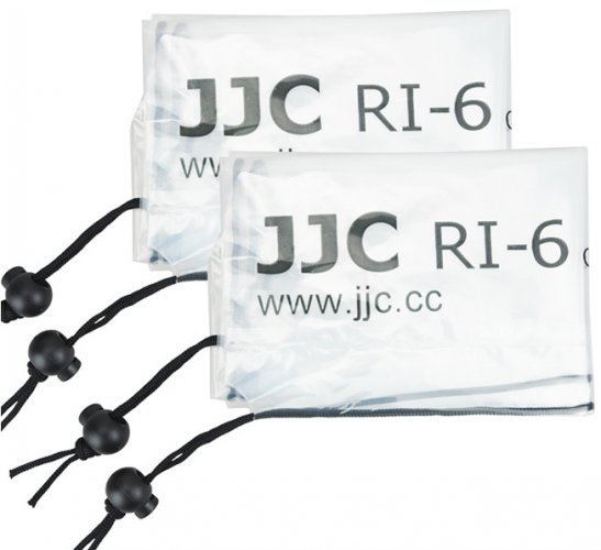 JJC RI-6 Regenschutzhülle Einweg, 2 Stück