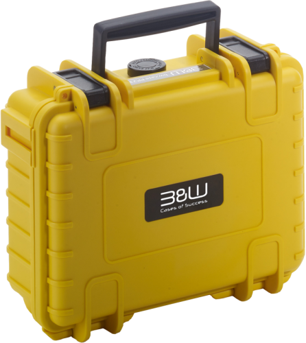 B&W Outdoor Cases B&W Cases Type 500 for DJI Osmo Pocket 3 Creator Combo, Yellow B&W Outdoor Cases B&W Cases Type 500 for DJI Osmo Pocket 3 Creator Combo, Yellow