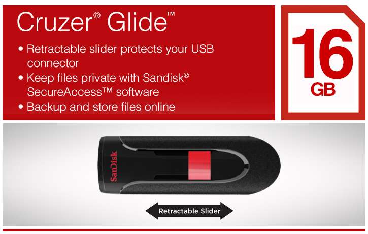 SanDisk Cruzer Glide 16GB