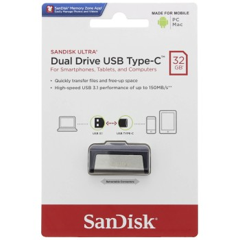 SanDisk Ultra Dual USB-C Drive 32GB