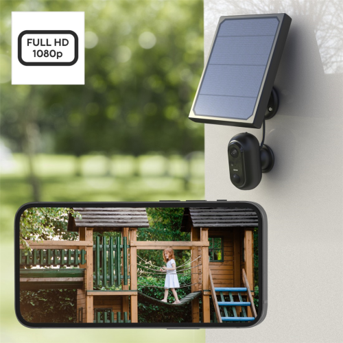 Hama SMART vonkajšia IP kamera, WiFi, solárne napájanie, nočné videnie Hama SMART vonkajšia IP kamera, WiFi, solárne napájanie, nočné videnie