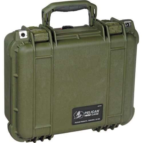 Peli™ Case 1400 case without Foam (Green)