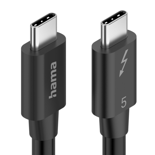 Kabel Hama Thunderbolt 5, USB-C, 1 m, 80 Gb/s, 240 W