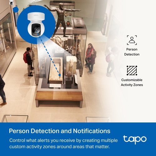 Kamera TP-Link Tapo C202 IP, 2MPx FHD, WiFi, přísvit