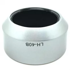 forDSLR Dedicated Lens Hood for Olympus LH-40B (Silver)