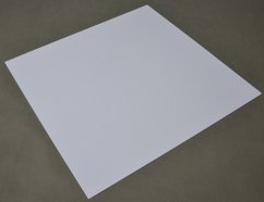 Akrylátová deska 40x40cm bílá