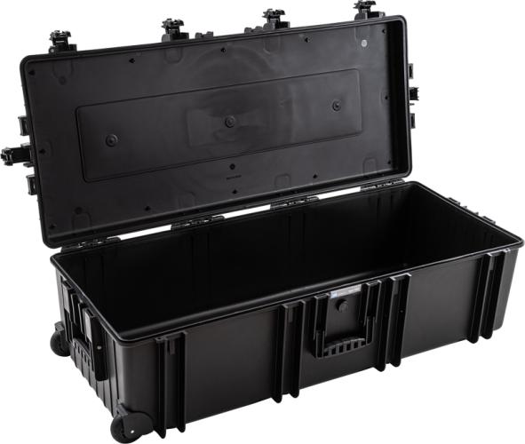 B&W Outdoor Case 7300, prázdný kufr černý