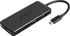 Transcend Cardreader TS-HUB5C 3-port HUB, 1-port PD,SD/microSD (USB-C)