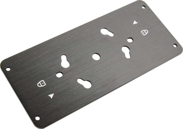 Kupo KCP-416 Twist Lock Rear Mounting Plate For Kino Flo Double