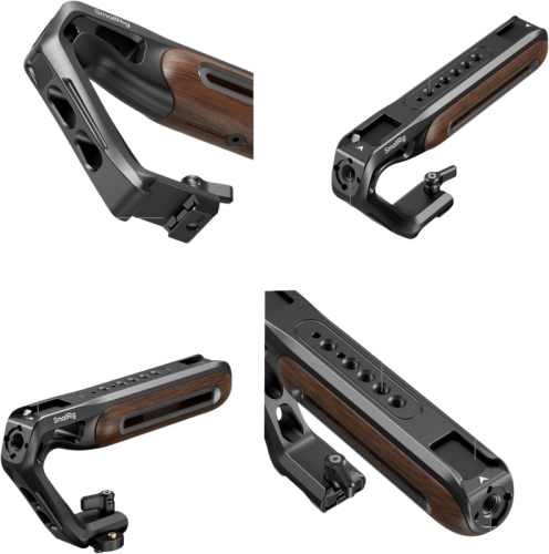 SmallRig 5251 Wooden Top Handle s NATO svorkou