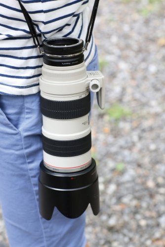 GoWing Lens Flipper Objektivhalter mit Nikon F Bajonett