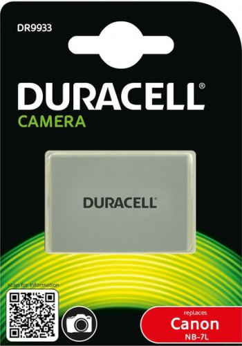 Duracell DR9933, Canon NB-7L, 7.4V, 1000 mAh