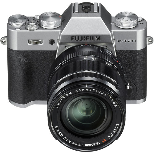Fujifilm X-T20 Silber + XF18-55mm