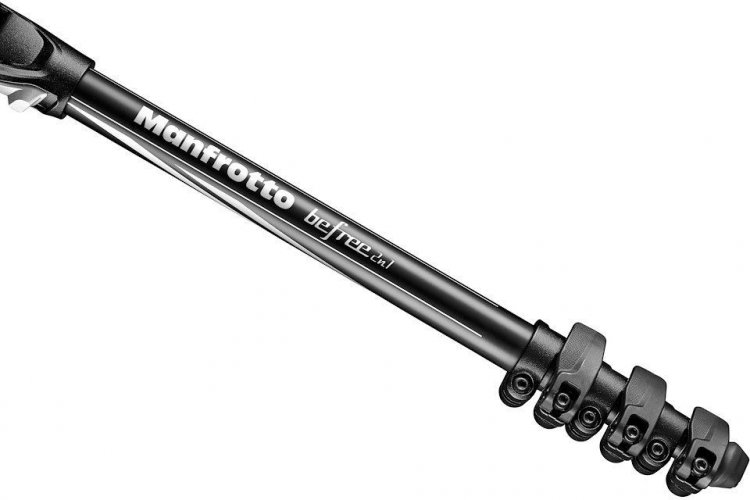 Manfrotto BeFree 2N1 hliníkový stativ lever a monopod