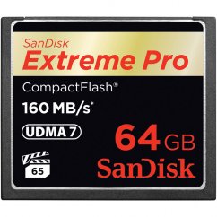 SanDisk Extreme Pro CF 64GB 160 MB/s VPG 65, UDMA 7