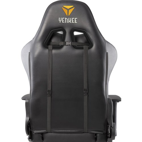 Herní židle Yenkee YGC 300RGB Stardust, černá, podsvícená, nastavitelná