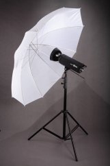 forDSLR studiový difůzní deštník 153cm bílý