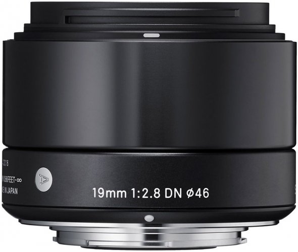 Sigma 19mm f/2.8 DN Art Schwarz Objektiv für Sony E