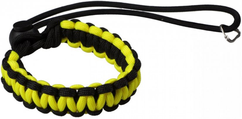 Kalahari LOOP wrist strap black/yellow