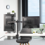 Hama stolný držiak pre dva monitory 32" Standard, 2 ramená