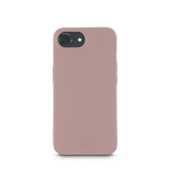 Hama Fantastic Feel, kryt pro Apple iPhone 16e, hedvábný povrch, barva nude