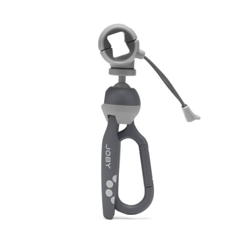 Joby HandyPod Clip (Grey) – stylový vlogovací stativ s karabinou
