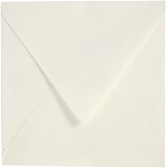 Focus Envelope 160x160 Raw White 120g 50 Pcs