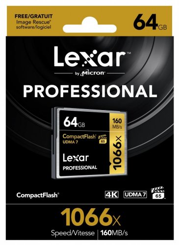 Lexar Professional 1066x CompactFlash 64GB