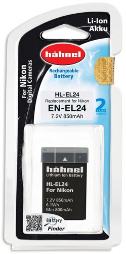 Hähnel HL-EL24, Nikon EN-EL24 7.2V, 850mAh, 6.1Wh