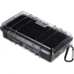 Peli™ Case 1060 MicroCase with Transparent Lid (Black)