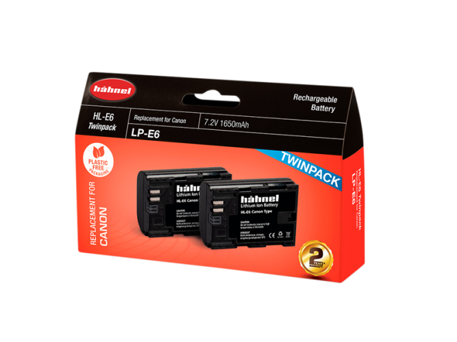 Hähnel Battery Canon HL-E6NH / LP-E6NH Twin Pack