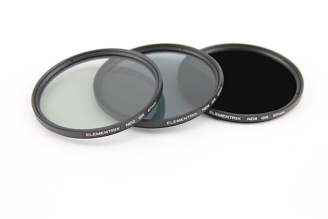 Elementrix ND8, ND4, ND2 set filtrů 58mm (ND58set)