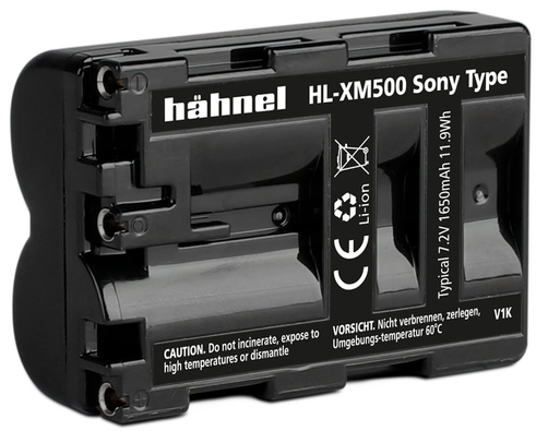 Hähnel HL-XM500, Sony NP-FM500h, 1640 mAh, 7.2V