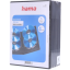 Hama DVD Quad Box, obal na 4 DVD, s fólií, černý, balení po 5 kusech (cena za balení)