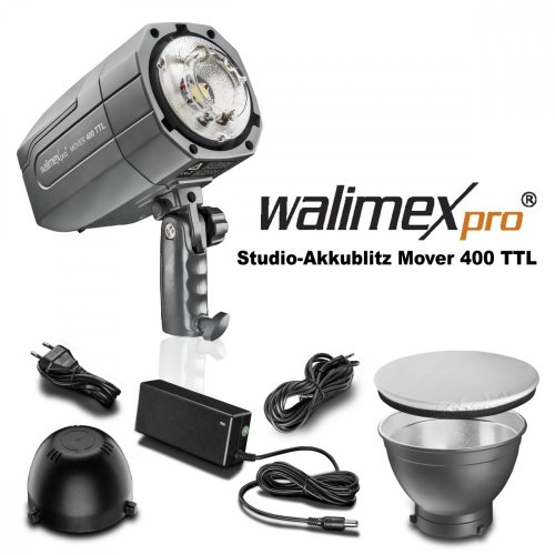 Walimex pro Mover 400 TTL studiový bateriový blesk