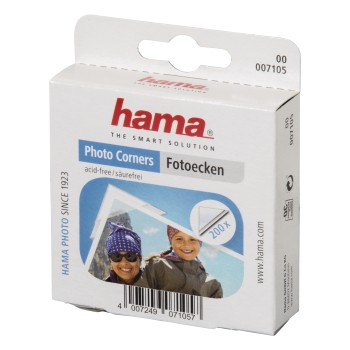 Hama fotorůžky samolepicí, transparentní, 200 ks
