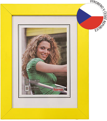 JESOLO, Photo 10x15 cm, Frame 15x21 cm (Yellow)