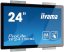 Dotykový monitor IIYAMA ProLite TF2415MC-B2, 23,8" kioskový VA LED, PCAP, 16 ms, 315 cd/m2, USB, VGA/HDMI/DP, černý