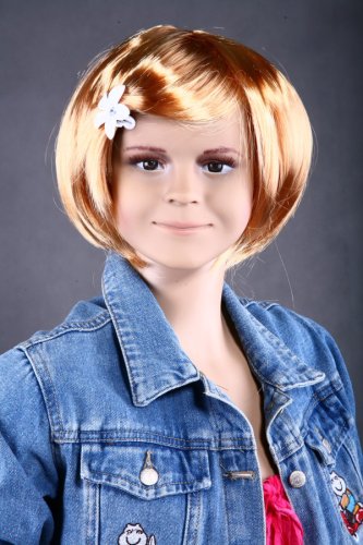 forDSLR dětská holčičí paruka zlatá