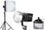Nanlite Forza 150 a Lantern softbox 60 cm s FM bajonetem