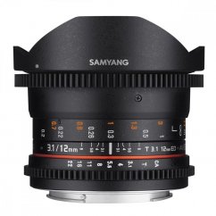 Samyang 12mm T3,1 VDSLR ED AS NCS Fish-eye pro Canon EF