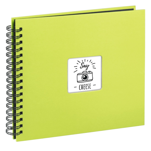 Hama album klasické spirálové FINE ART 36x32 cm, 50 stran, kiwi