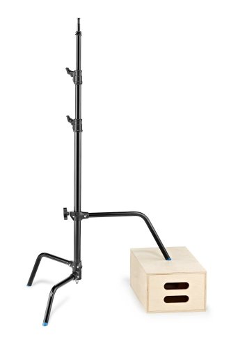 Avenger C-Stand 25 With Sliding Leg In Black Finis