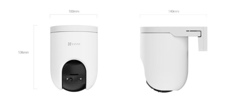 Ezviz H8c Pro 3K venkovní otočná IP kamera s WiFi, 5MP, 4mm
