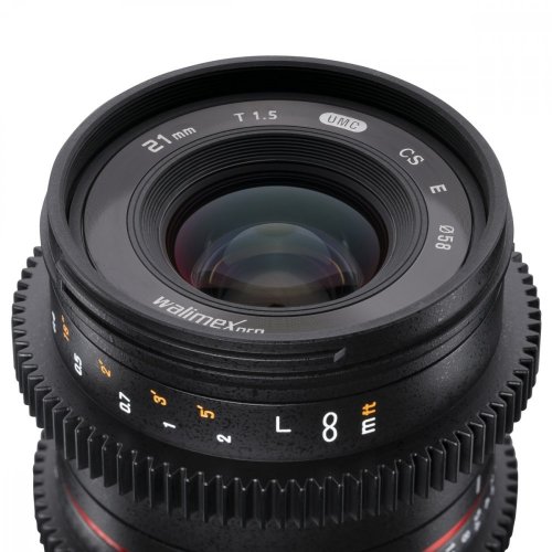 Walimex pro 21mm T1.5 Video APS-C Lens for Sony E